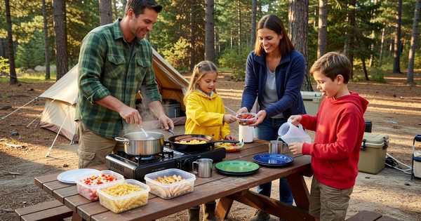 Camping Meals for Families: Easy Recipes and a Practical Camp Kitchen Strategy