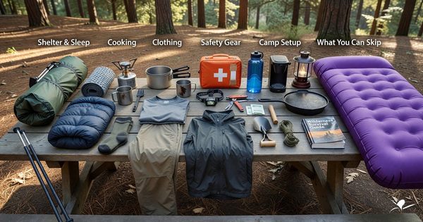 First-Time Camping Checklist: Everything You Need Before Your First Trip