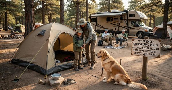 Pet-Friendly Campgrounds: What to Look For and How to Plan a Dog-Friendly Trip