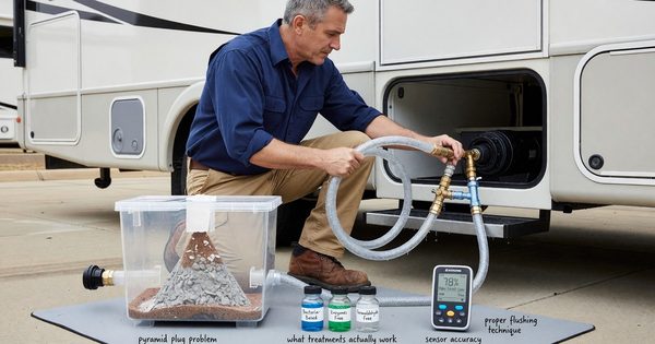 RV Holding Tank Maintenance: Keeping Your Black and Grey Tanks Working Properly