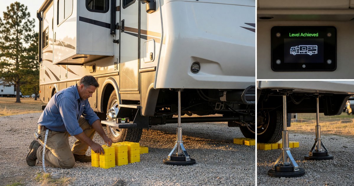 How to Level an RV: Manual and Automatic Leveling Systems Explained
