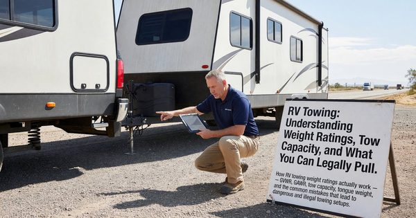 RV Towing: Understanding Weight Ratings, Tow Capacity, and What You Can Legally Pull